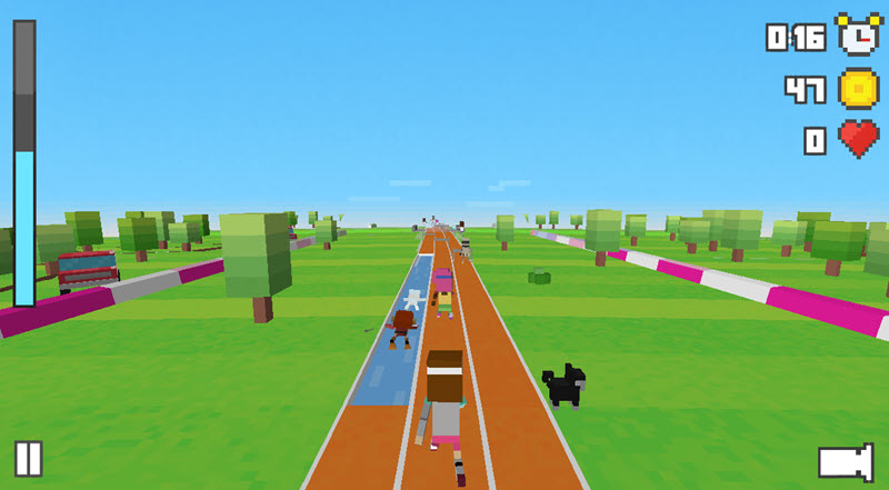 Blocky Runner screenshot