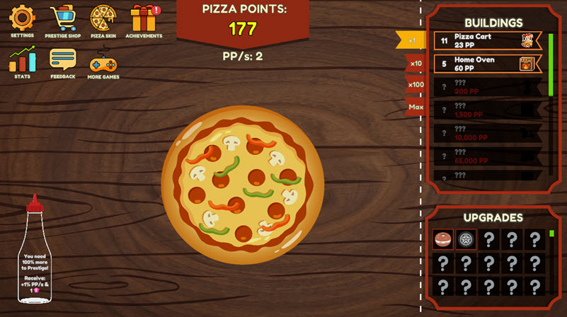 Pizza Clicker screenshot
