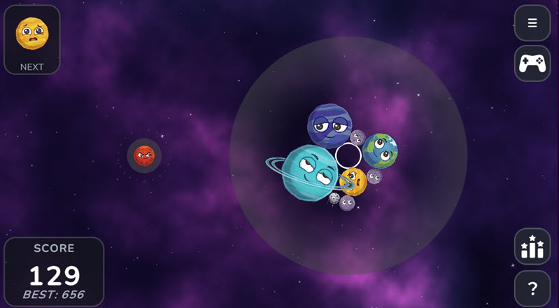 Planet Merge screenshot