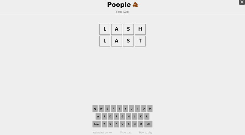 Poople screenshot