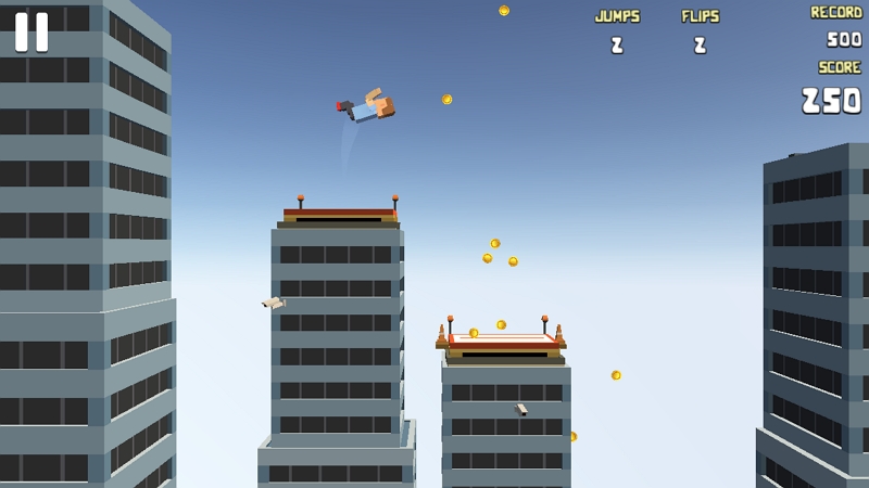 Rooftop Flip screenshot
