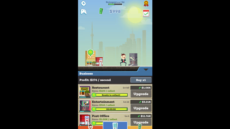 Tap Rich Idle screenshot